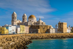 Panoramic view of Cadiz