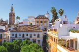 Panoramaansicht von Sevilla (Andalusien)