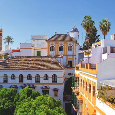 Panoramaansicht von Sevilla (Andalusien)