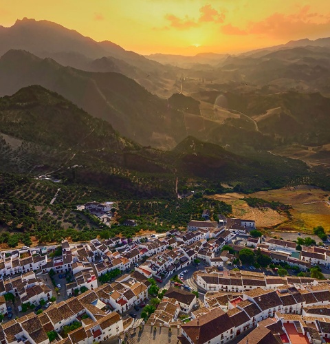 Zahara de la Sierra. Cadiz