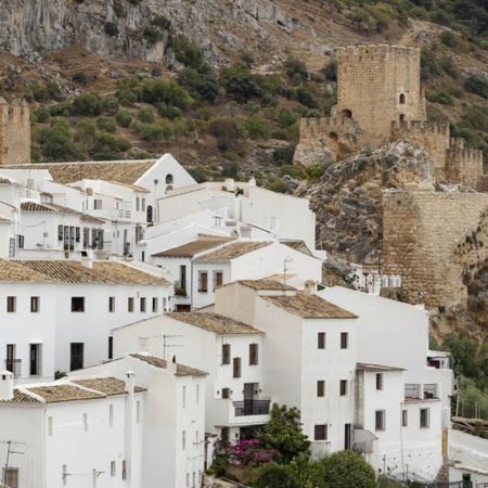 Panorámica de Zuheros (Córdoba, Andalucía)