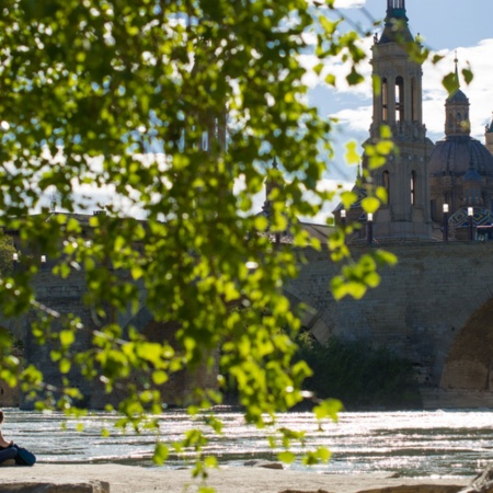 Die Basilika El Pilar in Zaragoza (Aragonien)