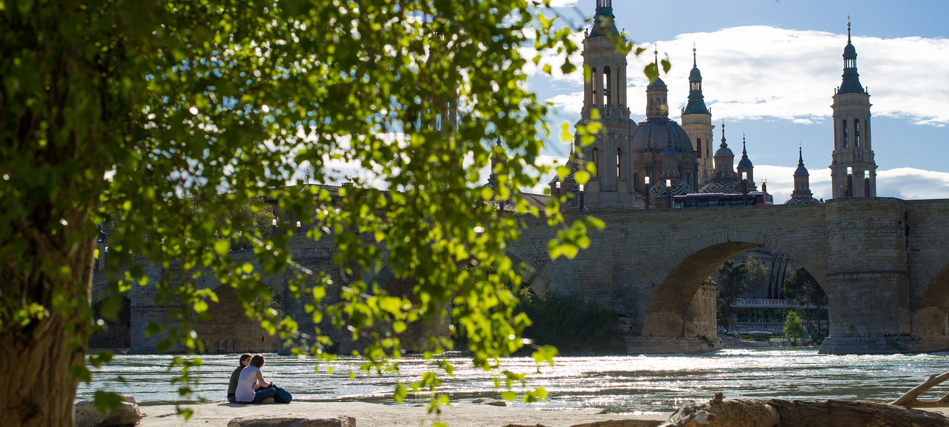 Basilica of El Pilar in Zaragoza (Aragon)