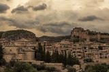 Vista panorâmica de Alquézar (Huesca, Aragão)