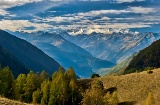 Vista dei Pirenei in Aragona