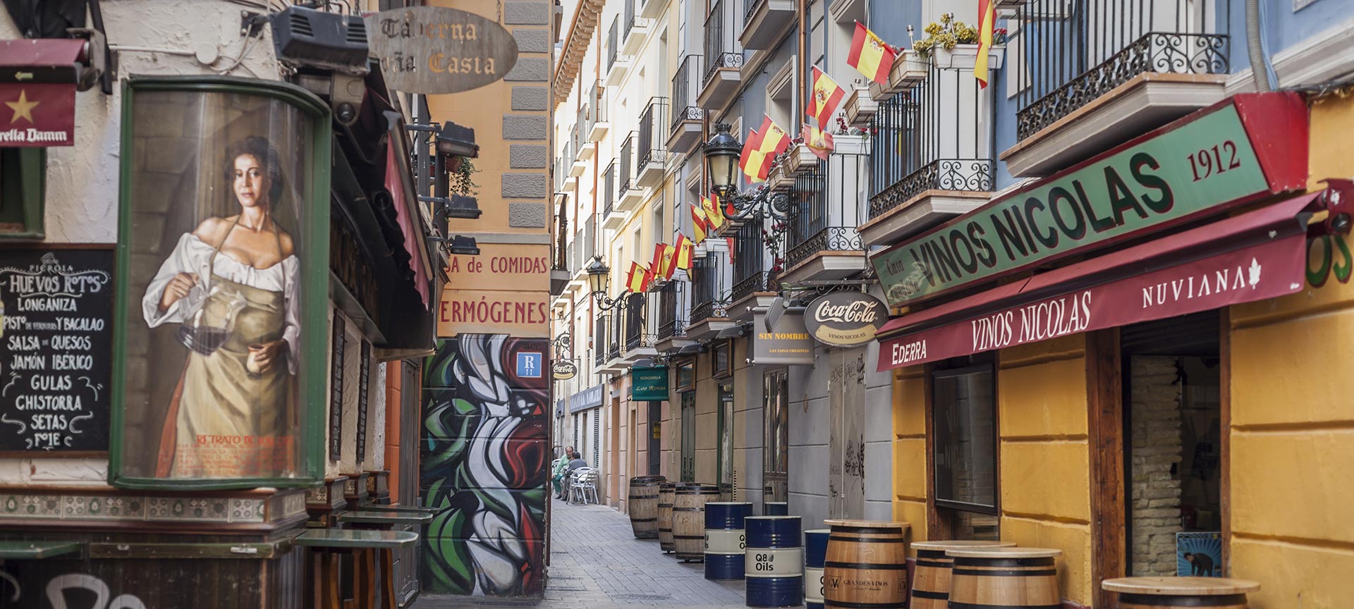 Barrio de El Tubo. Zaragoza Barrio de El Tubo. Zaragoza