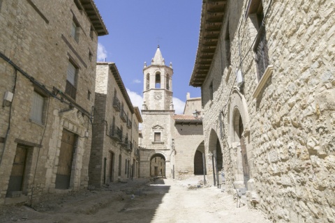Chiesa della Asunción de Nuestra Señora di Cantavieja (Teruel, Aragona)