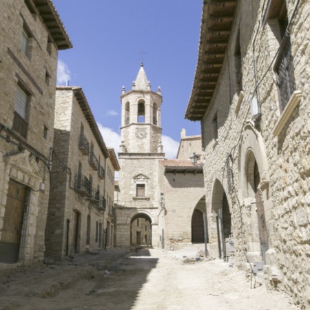 Church of La Asunción de Nuestra Señora in Cantavieja (Teruel, Aragon)