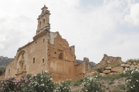 Ruins of the Servite Monastery in Castellote (Teruel, Aragon)