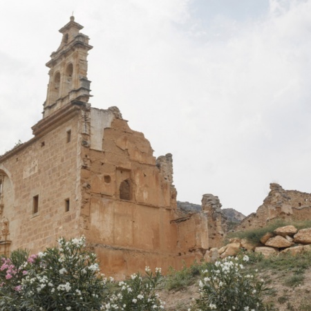Ruins of the Servite Monastery in Castellote (Teruel, Aragon)