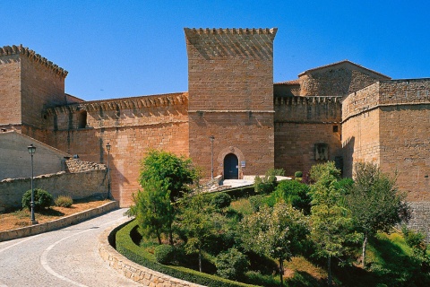 Zamek w Mora de Rubielos. Teruel