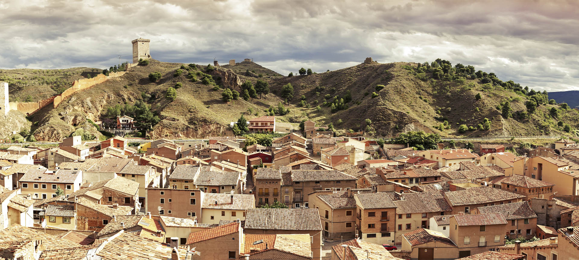View of Daroca (Zaragoza, Aragon)