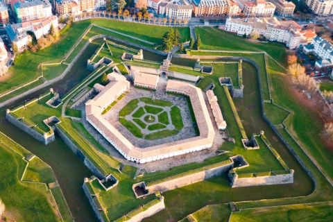 Aerial view of Jaca