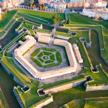 Aerial view of Jaca