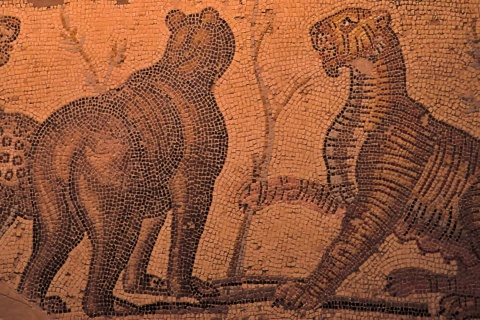 Mozaika rzymska w Muzeum Saragossy