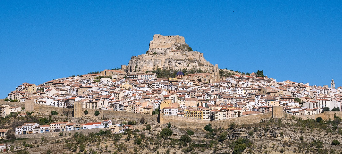 Widok na Morellę, Castellón