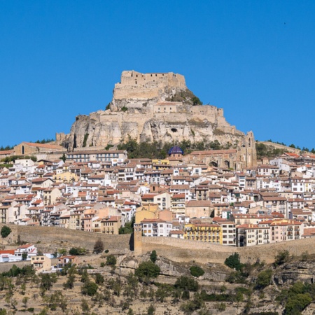 Veduta di Morella, Castellón