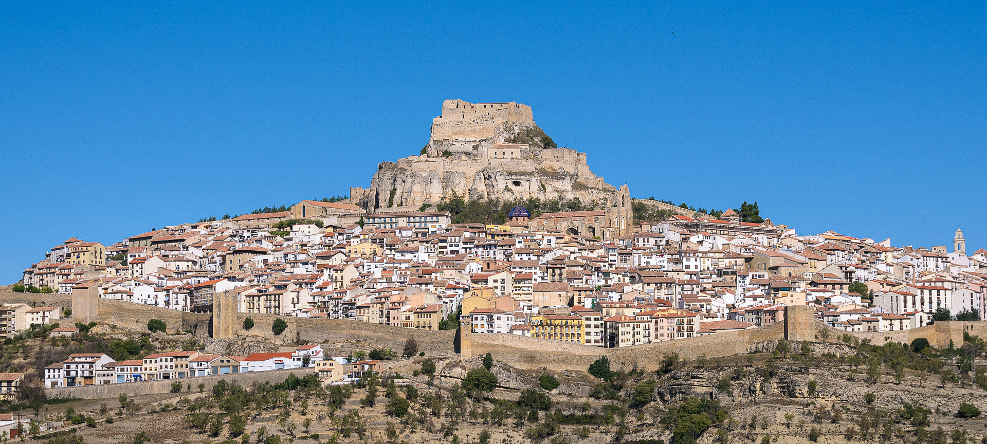 Veduta di Morella, Castelló Veduta di Morella, Castelló