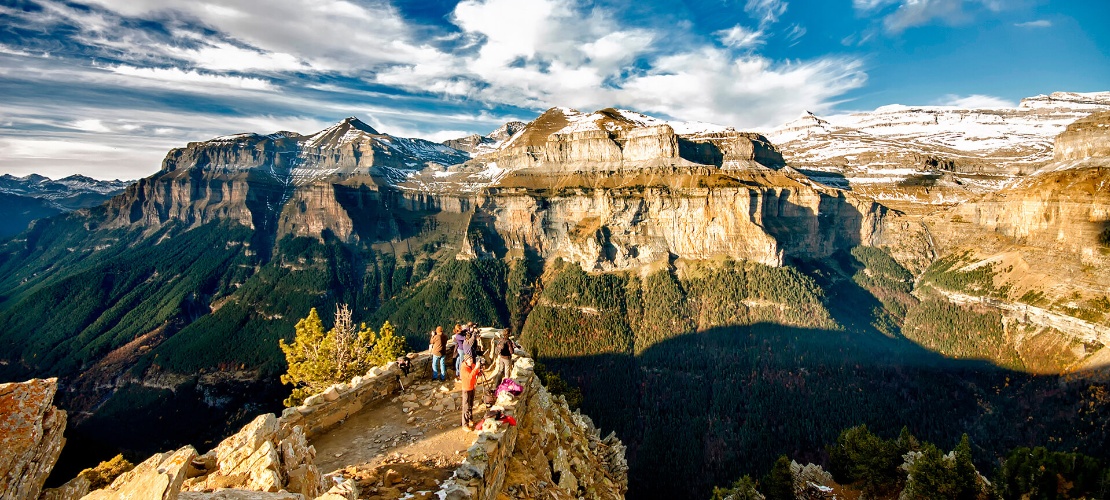 Mirador del Rey en el Parque Nacional de Ordesa y Monteperdido