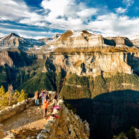 Mirador du Roi dans le Parc national d'Ordesa et du Mont-Perdu