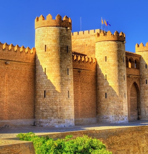 Palácio de La Aljafería. Zaragoza