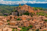Vue d'Alquézar dans la province de Huesca