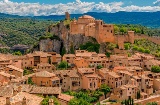 Vista de Alquézar, na província de Huesca