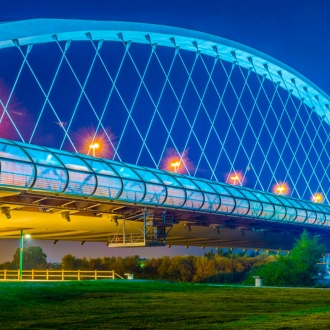 Puente del Tercer Milenio. Zaragoza