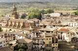 Panoramica di Rubielos de Mora, a Teruel (Aragona)