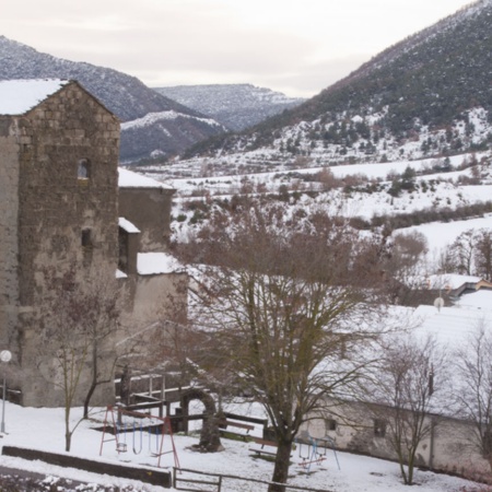Igreja de San Hipólito, em Sabiñánigo (Huesca, Aragón)