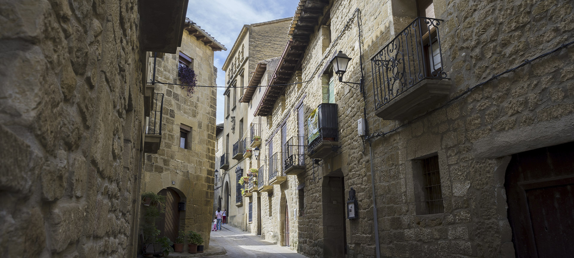 Streets of Uncastillo (Zaragoza, Aragon)