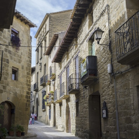 Streets of Uncastillo (Zaragoza, Aragon)