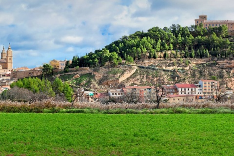 Vue d’Alcañiz. Teruel
