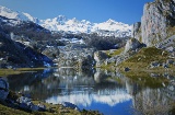 Lac Ercina, Pics d