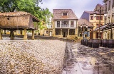 Plaza de Carbayedo w Avilés (Asturia)