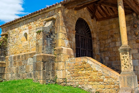 Chapelle Santa Cruz. Cangas de Onís. Asturies.