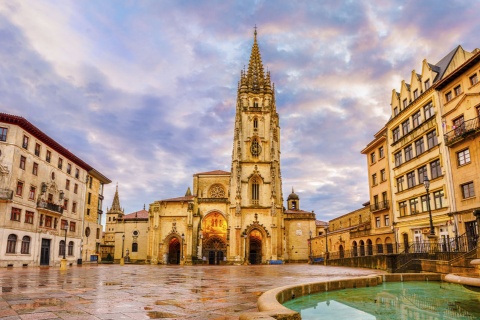 Cathédrale d'Oviedo, dans les Asturies