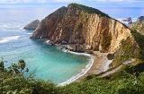 Praia do Silêncio (Cudillero, Astúrias), na Costa Verde
