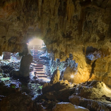 Jaskinia El Pindal. Asturia.
