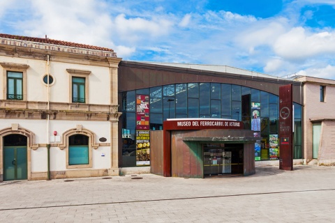 Muzeum Kolejnictwa w Gijón. Asturia