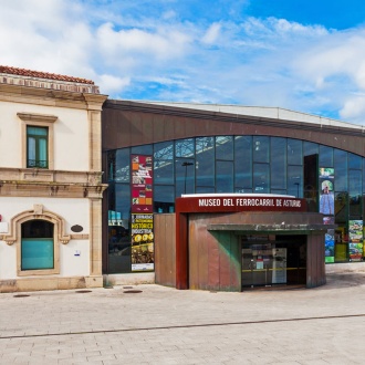 Gijón Railway Museum. Asturias