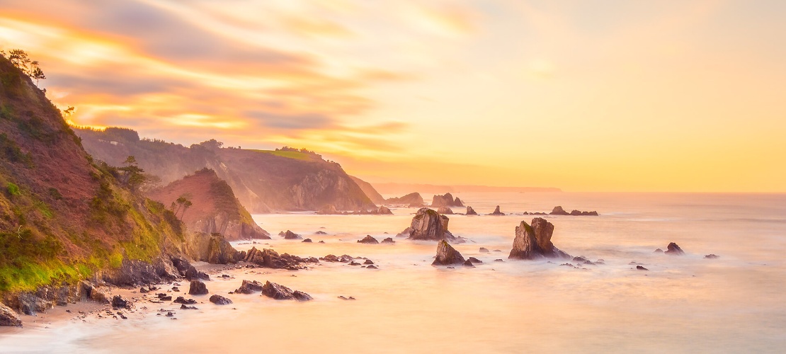 Silencio beach, Asturias