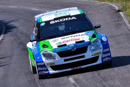 Auto in gara al Rally Princesa de Asturias a Oviedo