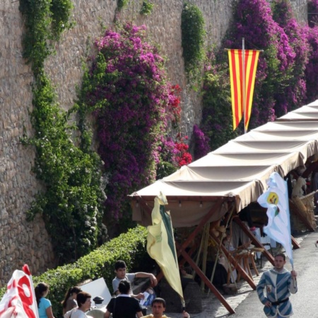 Mittelalterlicher Markt auf Ibiza