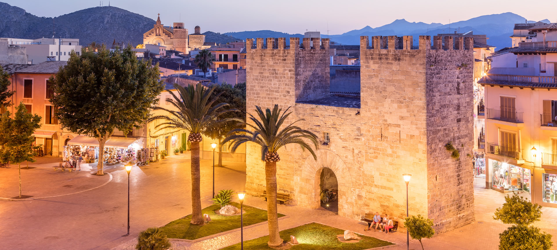 Altstadt von Alcúdia (Mallorca, Balearen)