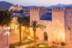 Centro storico di Alcúdia (Maiorca, Isole Baleari)