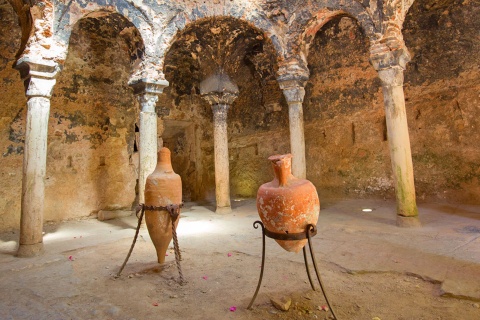 アラブ式浴場。パルマ・デ・マヨルカ