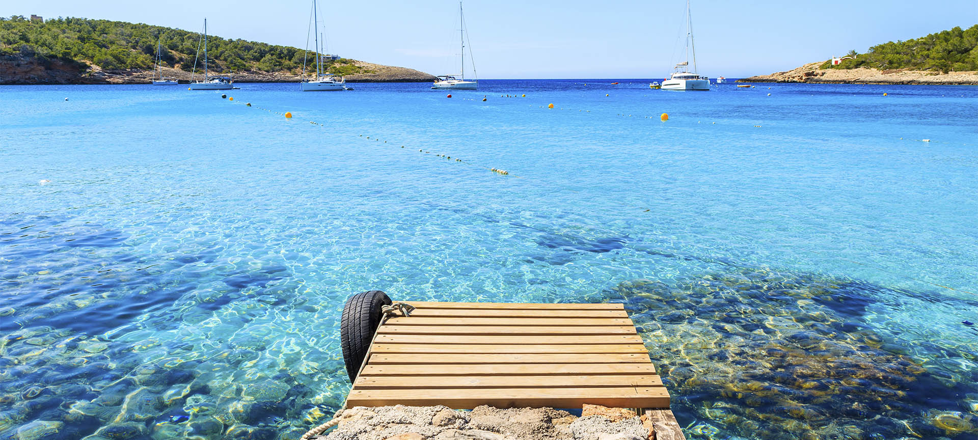 Cala de Portinatx (Ibiza, Baleary)