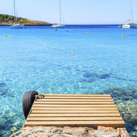 Cala de Portinatx beach (Ibiza, Balearic Islands)