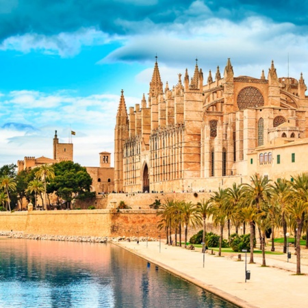 Cathedral of Palma de Mallorca (Balearic Islands).